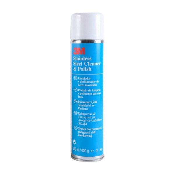 Καθαριστικό για Ανοξείδωτα 3M STAINLESS STEEL INOX CLEANER AND POLISH 600ml