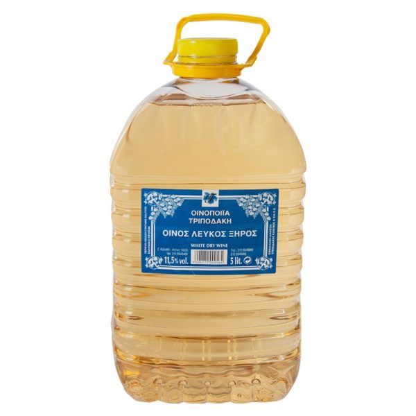 Βιομηχανικό Ξύδι Λευκό 6 Βαθμών 5Lt White Vinegar