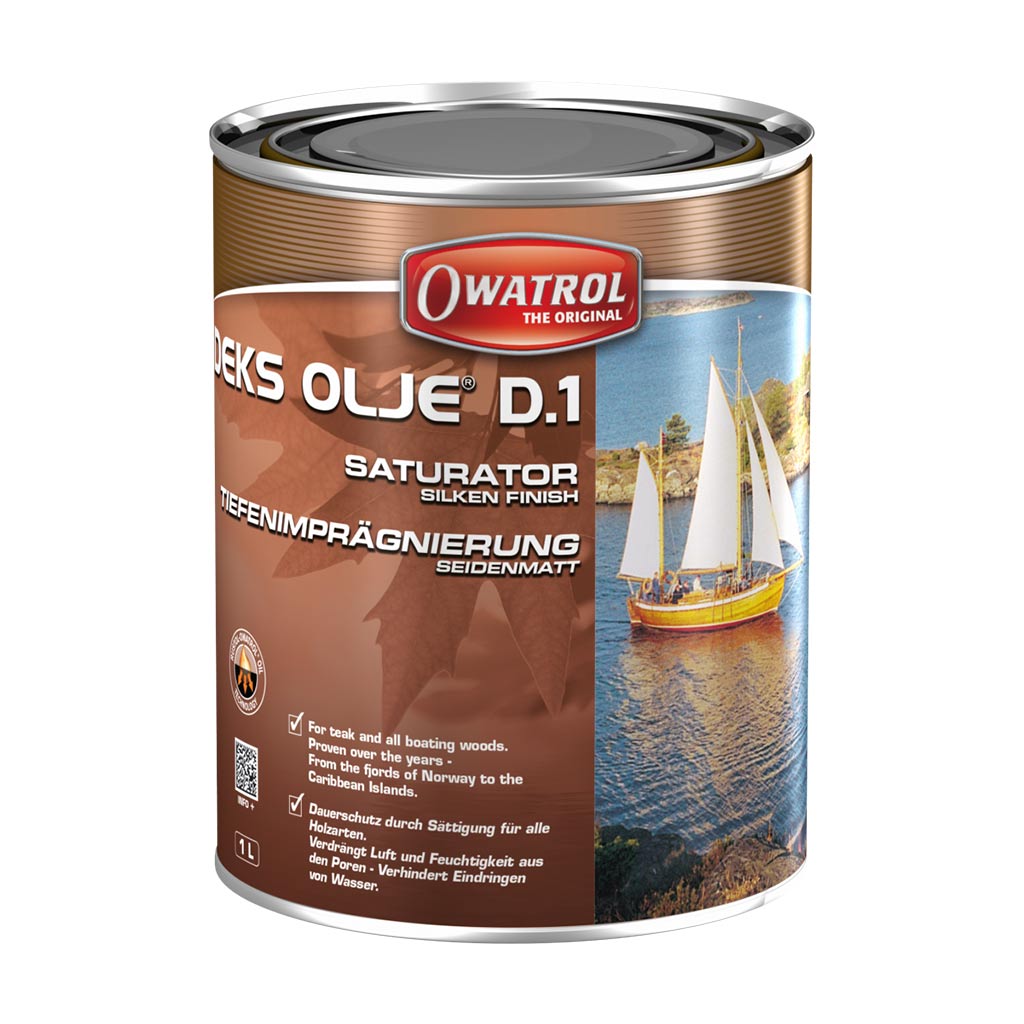 Λάδι Εμποτισμού Ματ Owatrol Deks Olje D1 1Lt