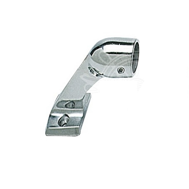 Βάση Ρελίου Άκρη Inox 22mm.