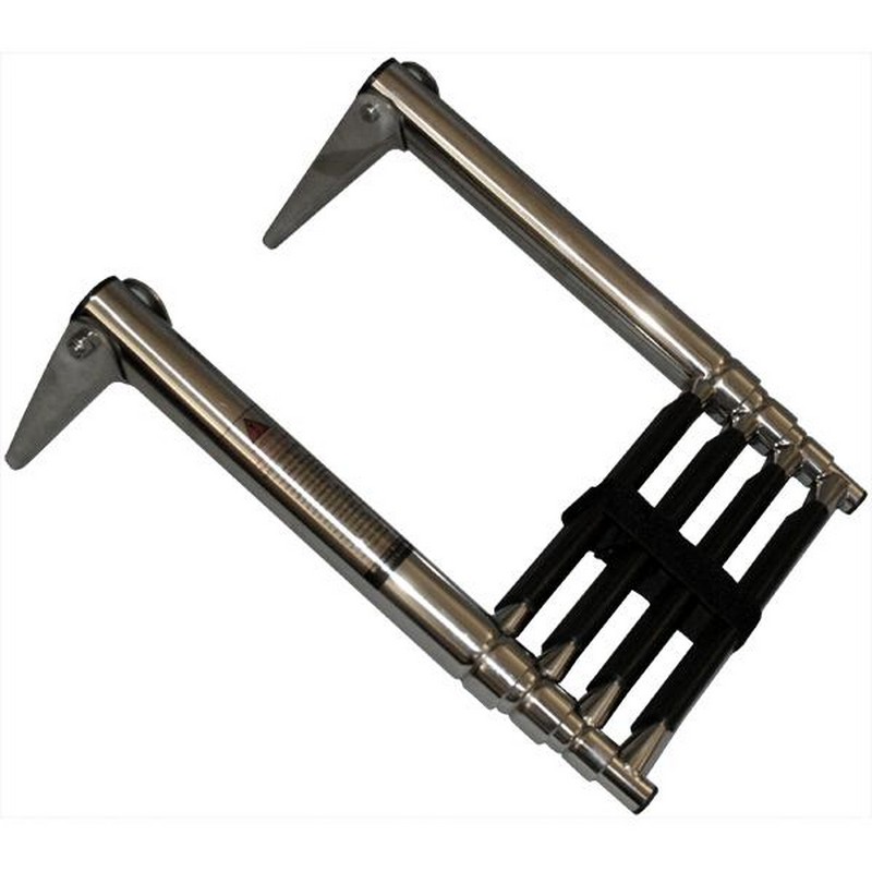 Σκάλα Τηλεσκοπική Inox SS316 3 Σκαλιά W20 x L87cm