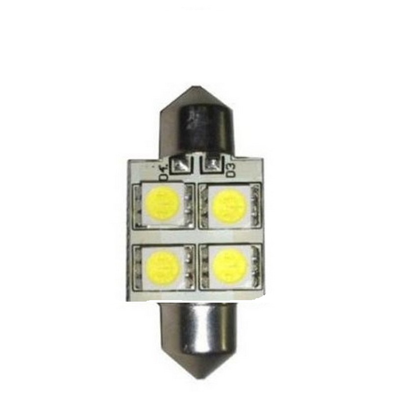 Λαμπάκι Festoon 4Led 30mm