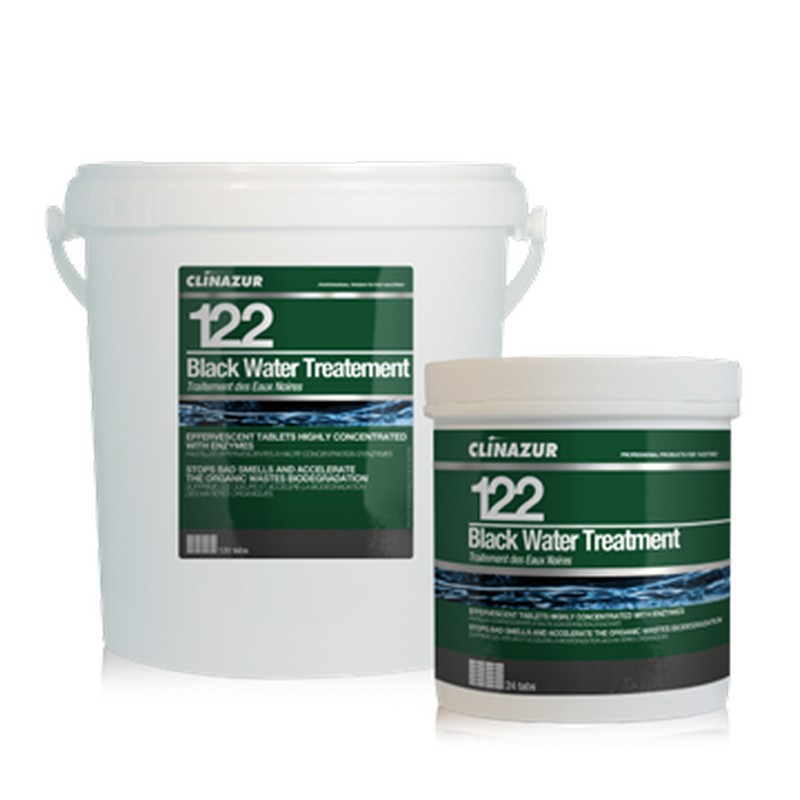 Καθαριστικό Δεξαμενών Λυμάτων Clinazur 122 Black Water Treatment 24τεμ