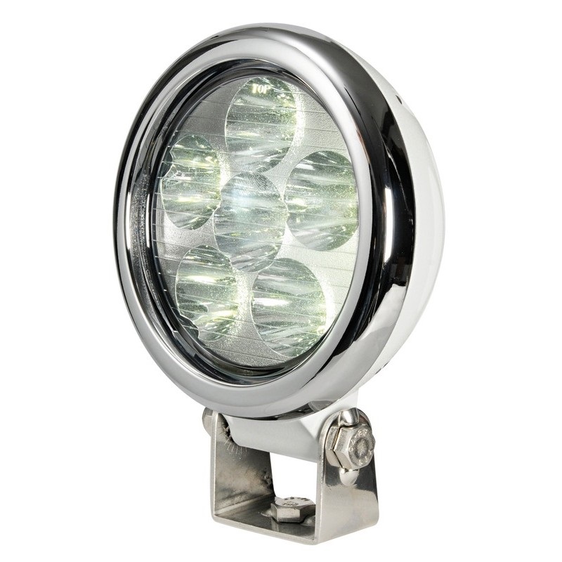 Προβολέας Αλουμινίου Με Inox Στεφάνι Osculati 6x3W 6500K 10-30V