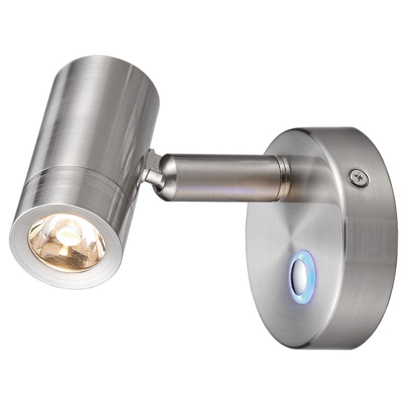Πλαφονιέρα Διαβάσματος Επιτοίχια Osculati Led Dimmable Alumium 10-30V