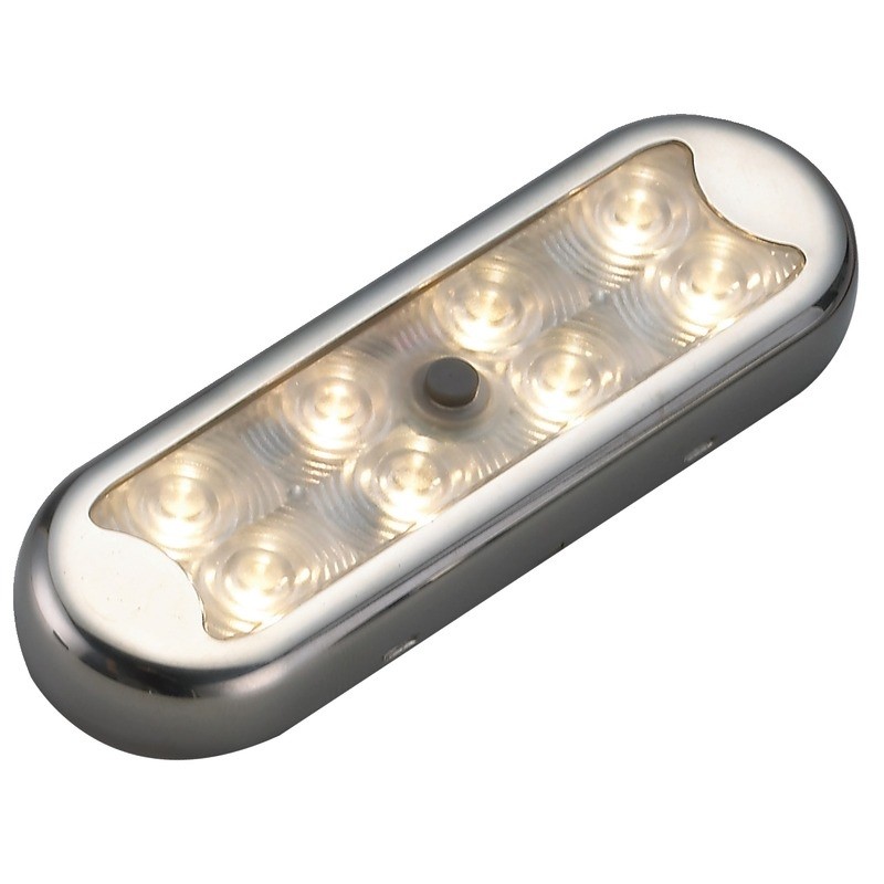 Πλαφονιέρα Με Διακόπτη Inox Led Osculati IP67 10 30V