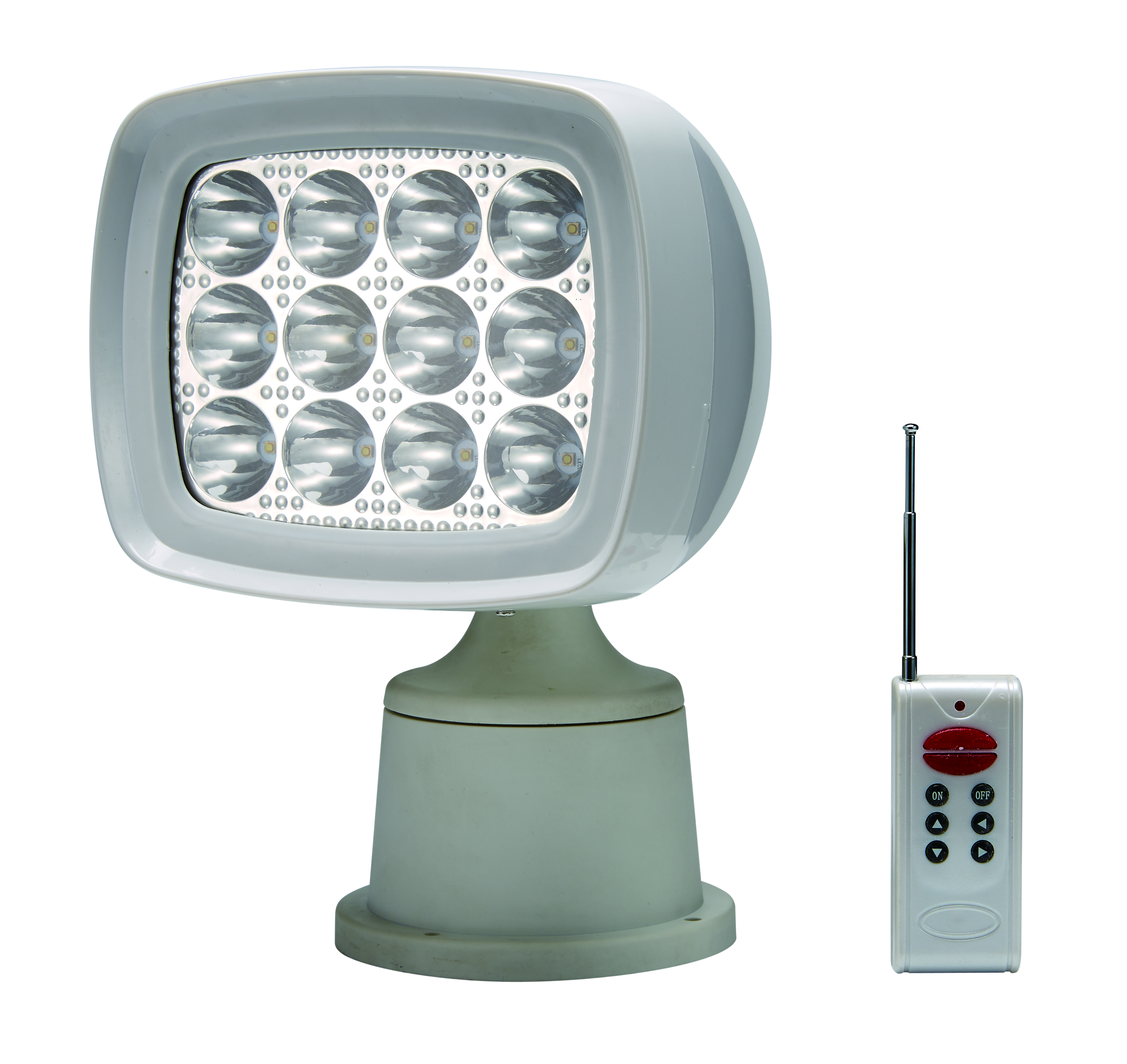 Αδιάβροχος Ασύρματος Προβολέας Led 12x3W 10-30v