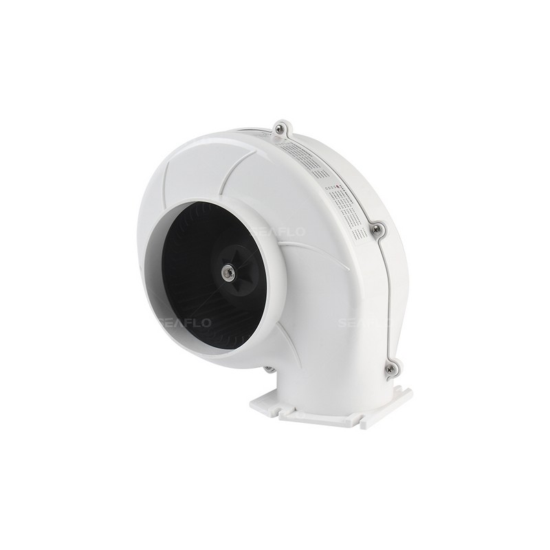 Αεραγωγός Σκάφους 100mm 320cfm Seaflo Turbo Blower