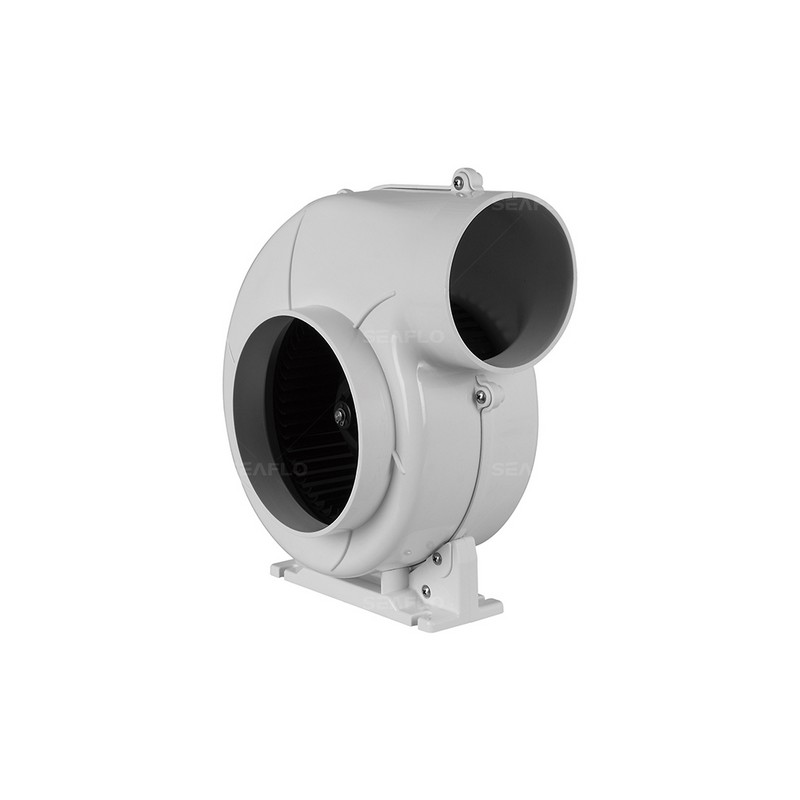 Αεραγωγός Σκάφους 4'' Με Βάση Seaflo Turbo Blower