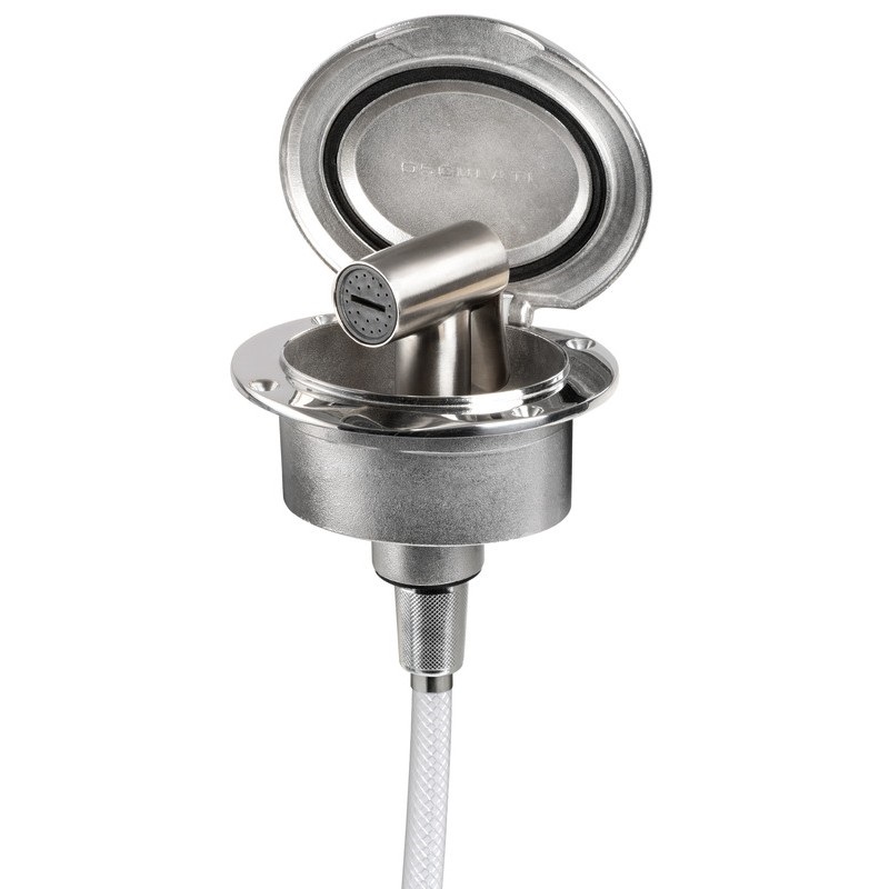 Θήκη Ντους Inox Με Μηχανισμό Osculati Tiger Και Λάστιχο 2.5m