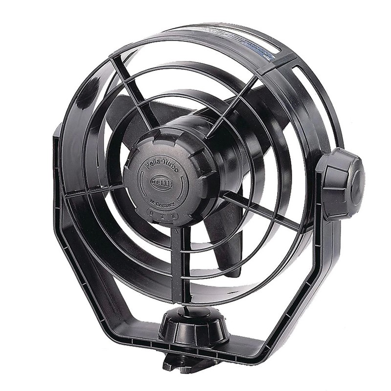Ανεμιστήρας Hella Marine 2 Speed Turbo - 12V Μαύρος