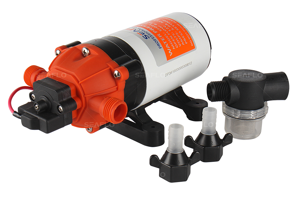 Πρεσοστατική Αντλία Seaflo 8.3 Λίτρα/Λεπτό 5 BAR 2.2GPM Diaphragm Pump
