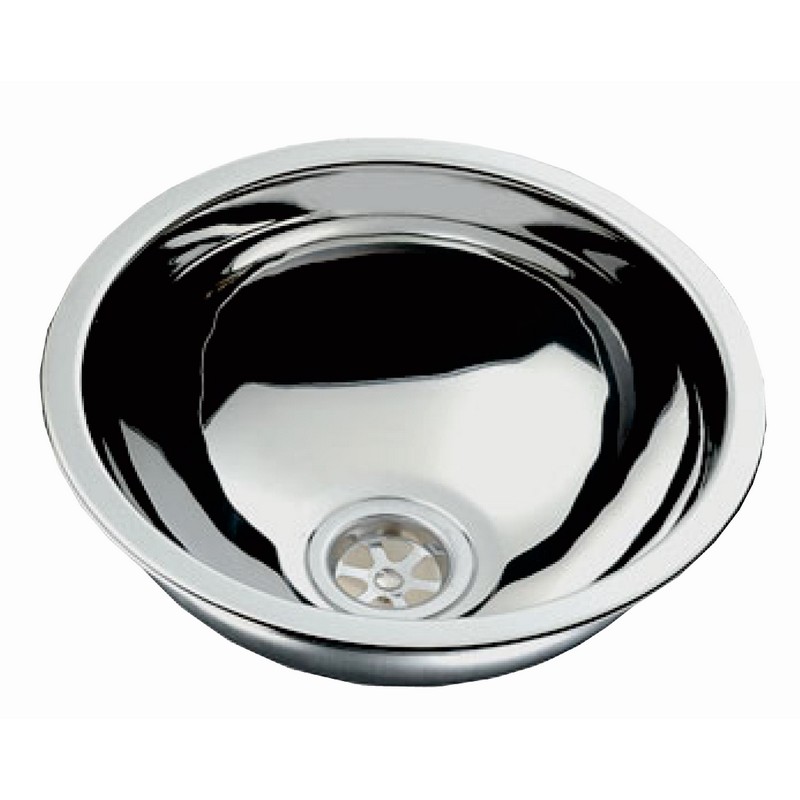 Νεροχύτης Στρογγυλός Inox Ιταλίας Φ26cm Cansb Italy