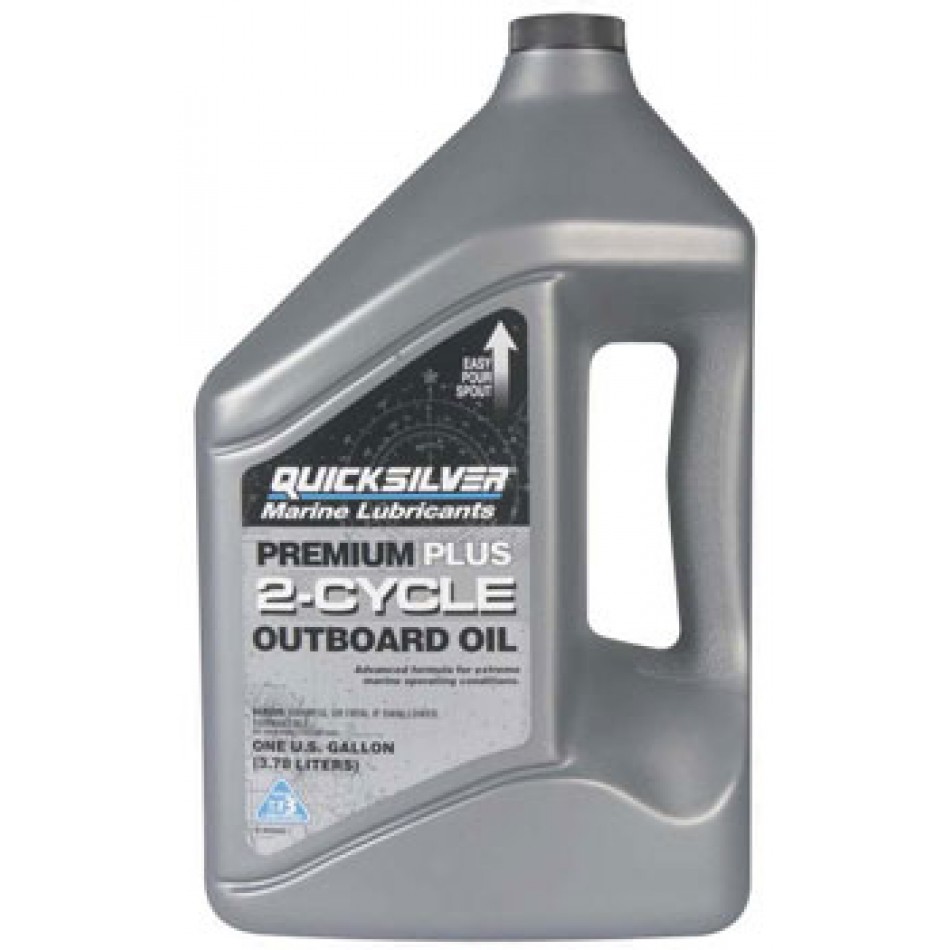 Quicksilver Oil Premium Plus 2T Λάδι Δίχρονης Εξωλέμβιας Μηχανής 4Lt  