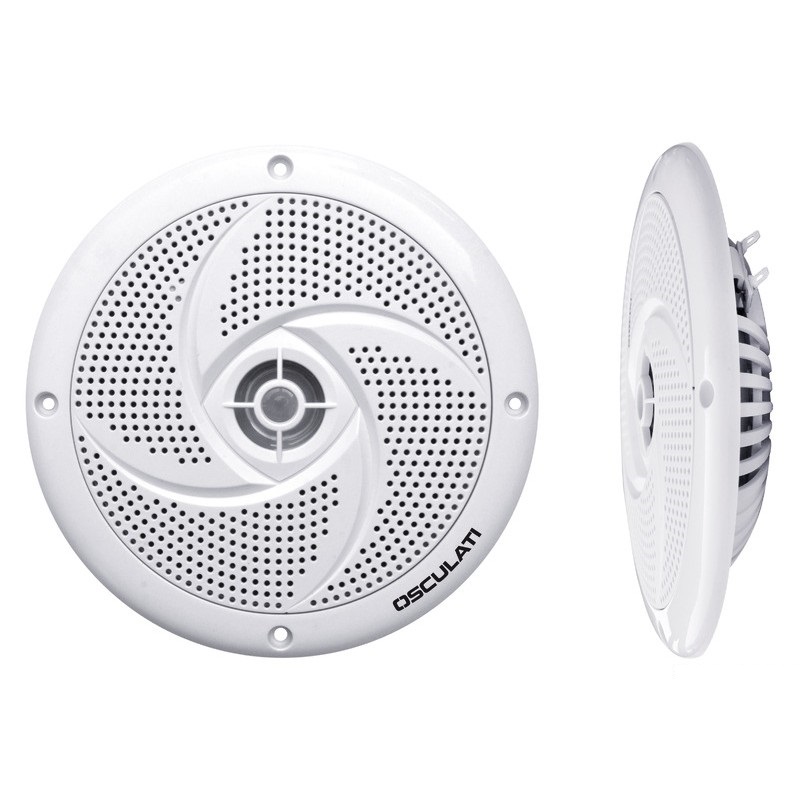 Ζεύγος Αδιάβροχα Ηχεία 6.5'' Ultra Slim 120W Osculati 29.742.05