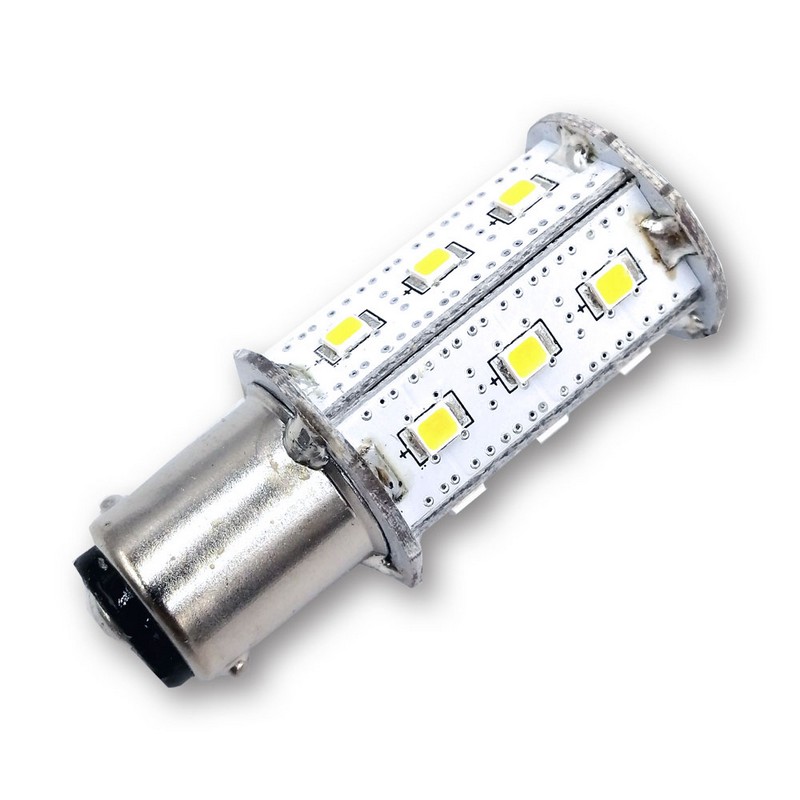 ΛΑΜΠΑ ΜΕ 18LED BAY15D 3.2W 8.30V DC ΜΗ ΠΑΡΑΛΛΗΛΑ PIN MEGALED