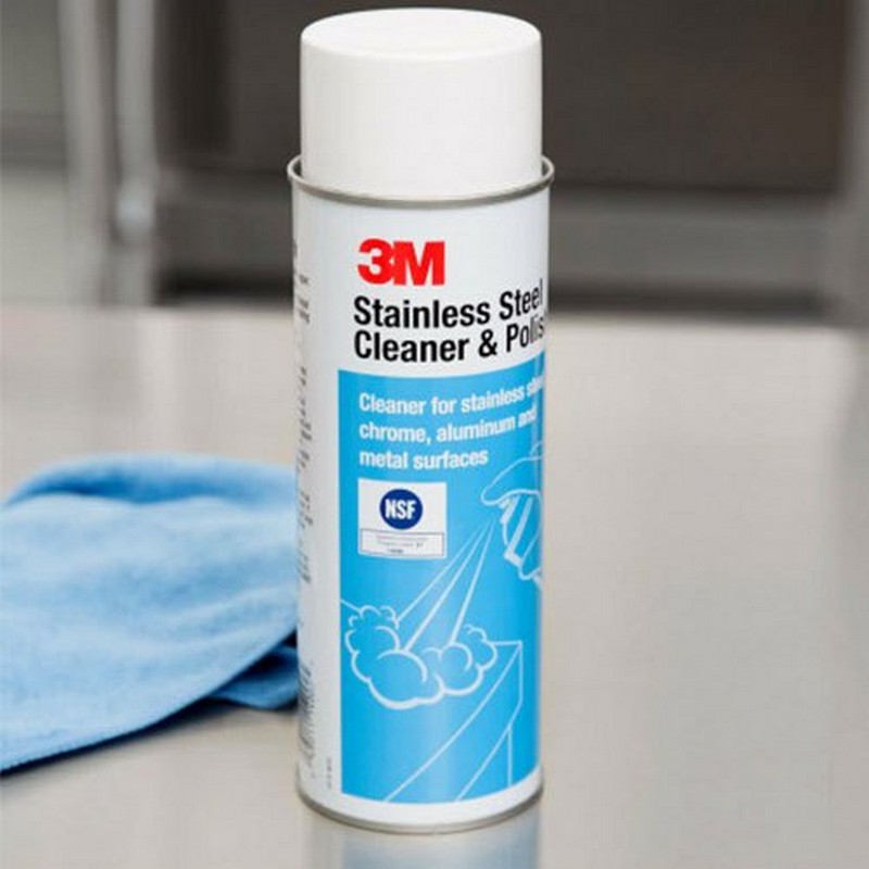 Καθαριστικό για Ανοξείδωτα 3M STAINLESS STEEL INOX CLEANER AND POLISH 600ml