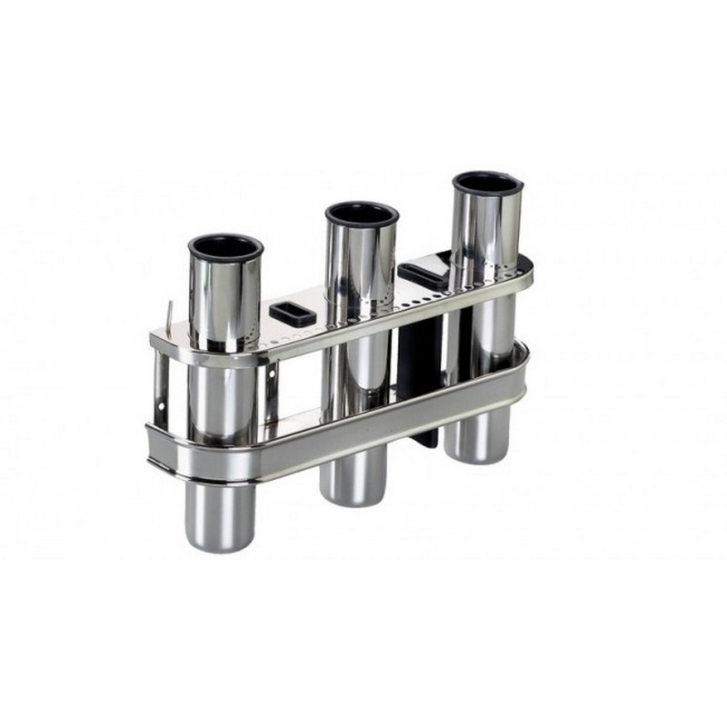 Καλαμοθήκη Τριπλή Inox OSCULATI