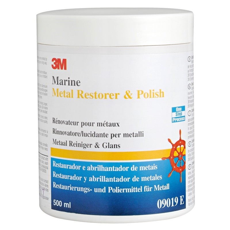Γυαλιστικό Για Μέταλλα 3M 09019 Metal Restorer And Polish 500 ml