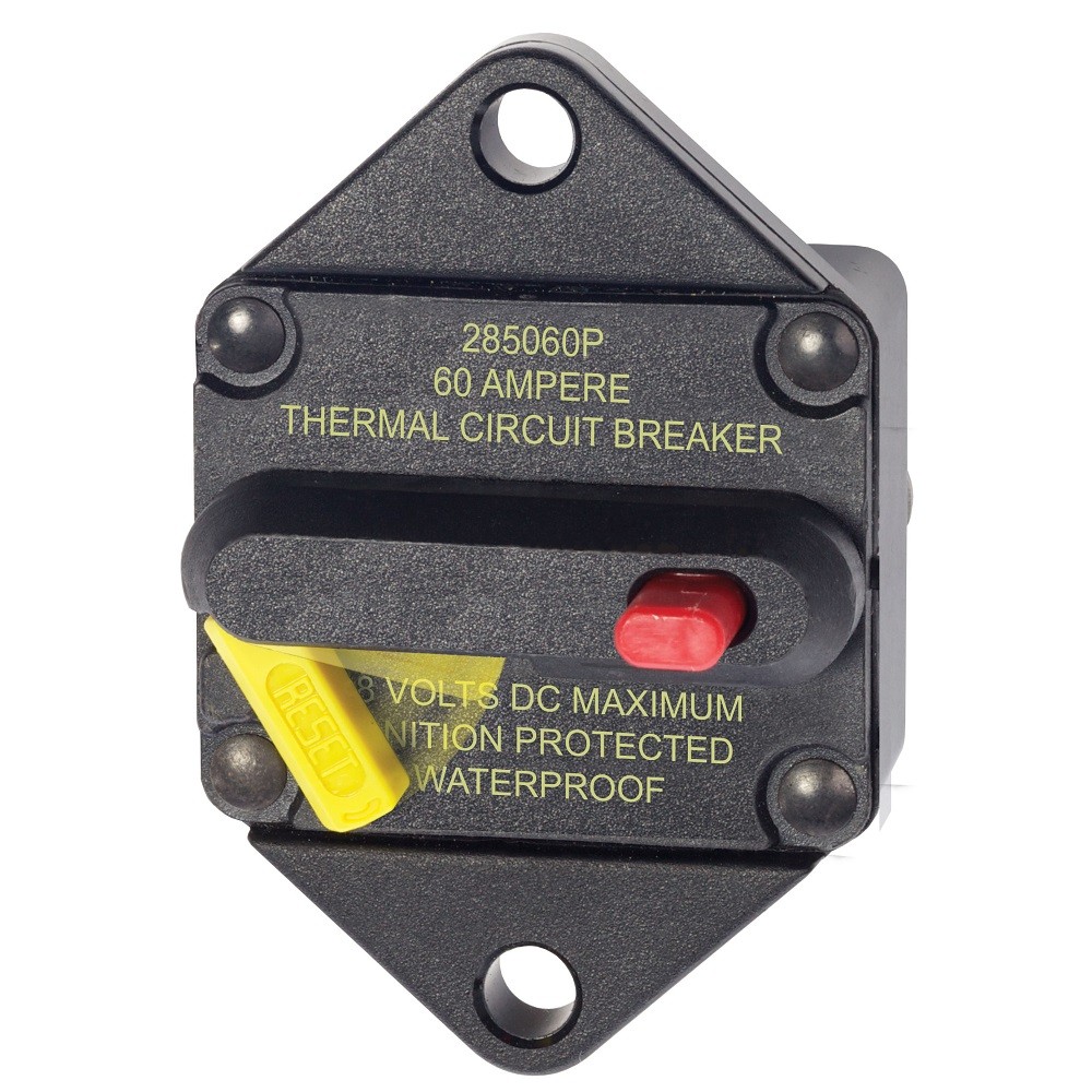 Ασφαλειοδιακόπτης BlueSea 285 Χωνευτός Panel Mount 60Α 7084