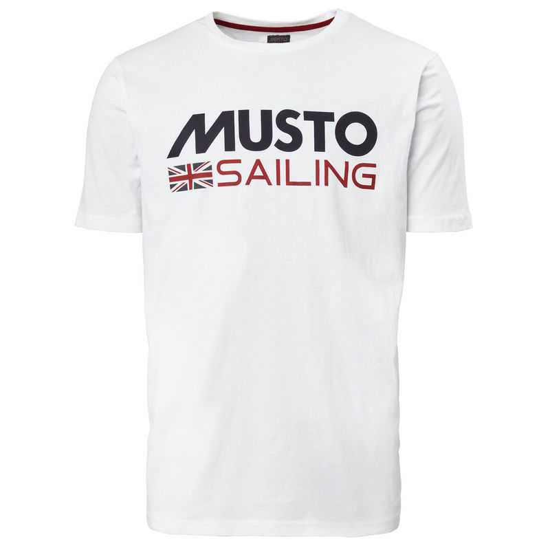 Κοντομάνικο T-SHIRT MUSTO Λευκό S