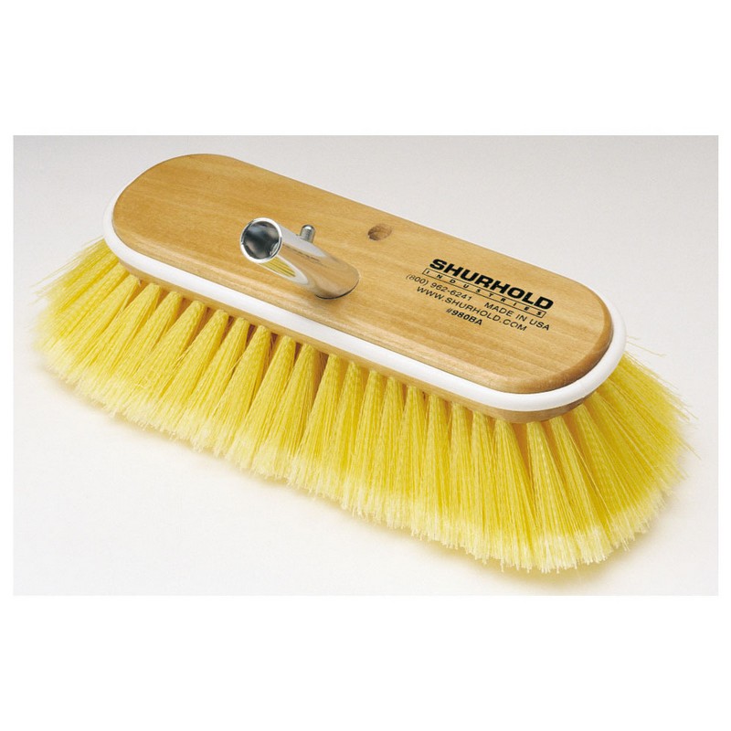  Βούρτσα Shurhold 980 10" Deck Brush with Soft Yellow Polystyrene Bristles 25cm