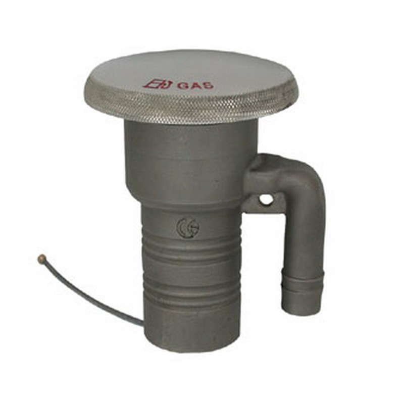 Τάπα Νερού Inox Με Εξαεριστικό Φ38mm.