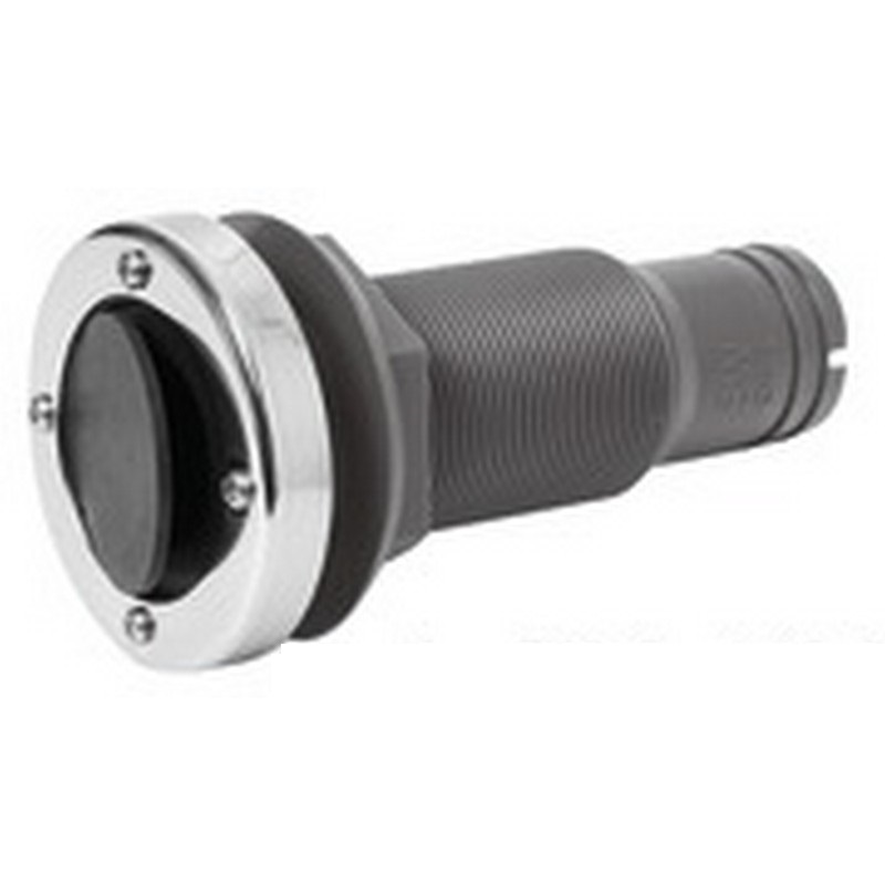 Υδρορροή Inox Με Ανεπίστροφη Φ38mm x L135mm