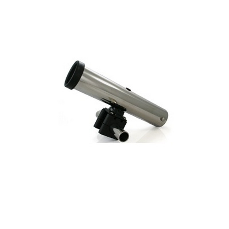 Inox Καλαμοθήκη για Ρέλι Με Πλαστικό Στήριγμα