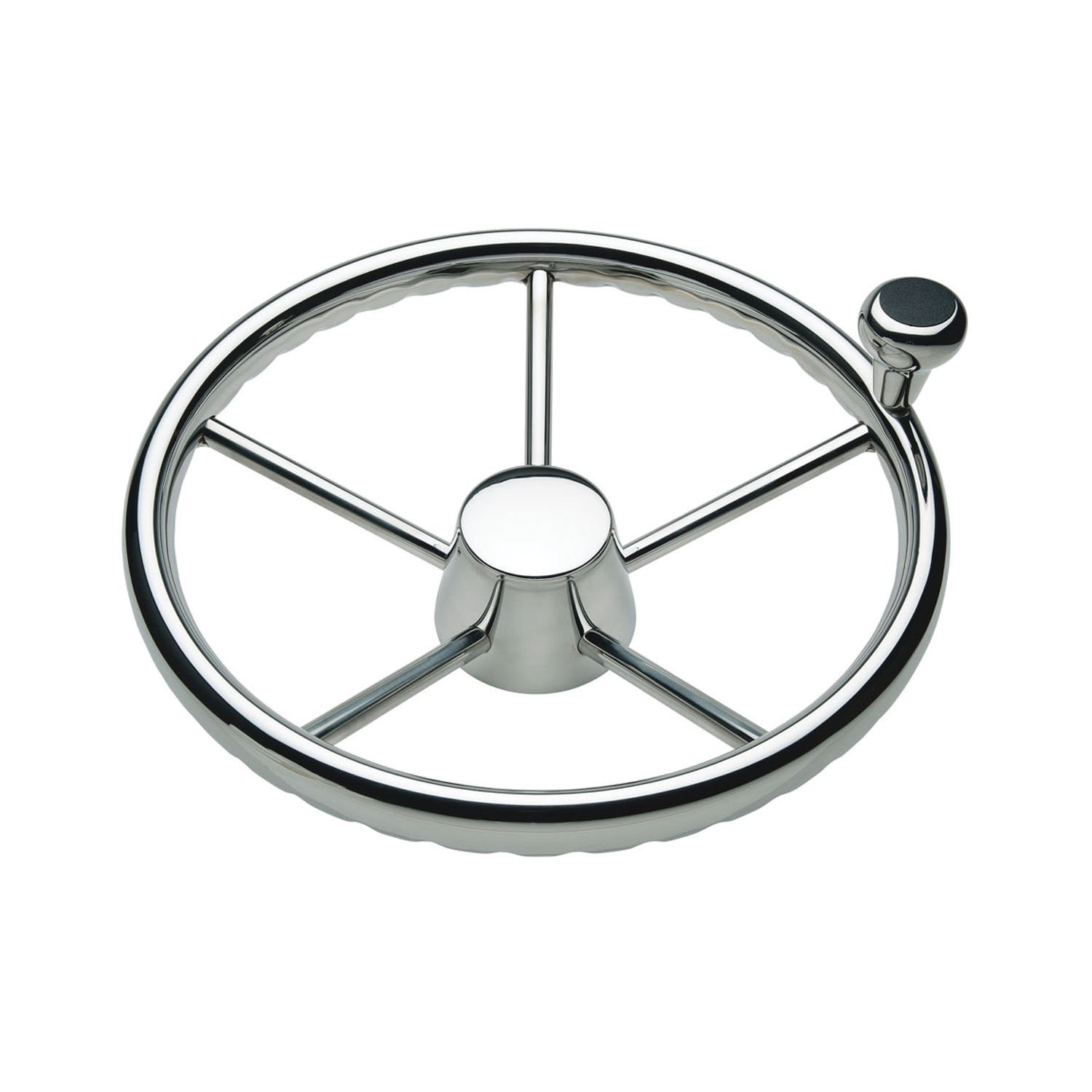 Τιμόνι Σκάφους Inox Με Οδηγό Φ33cm Savoretti Armando