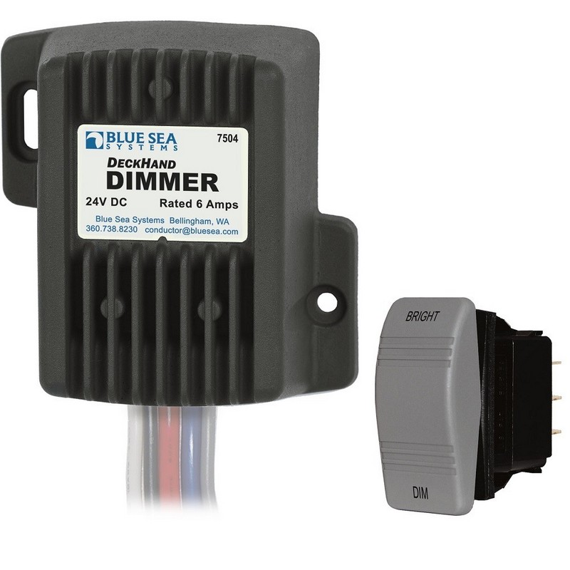 Διακόπτης DECKHAND DIMMER BLUESEA - 24V DC 6A 7504