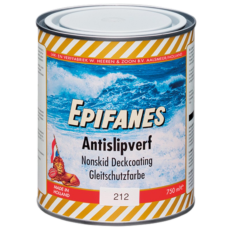 ΑΝΤΙΟΛΙΣΘΗΤΙΚΟ ΧΡΩΜΑ ΛΕΥΚΟ EPIFANES NON-SKID DECKCOATING PAINT WHITE 750ML