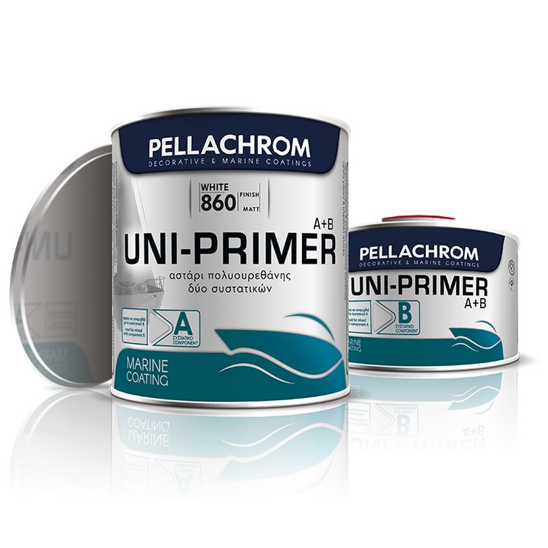 ΑΣΤΑΡΙ ΠΟΛΥΟΥΡΕΘΑΝΗΣ ΔΥΟ ΣΥΣΤΑΤΙΚΩΝ PELLACHROM UNI-PRIMER WHITE 860 A+B 750ml
