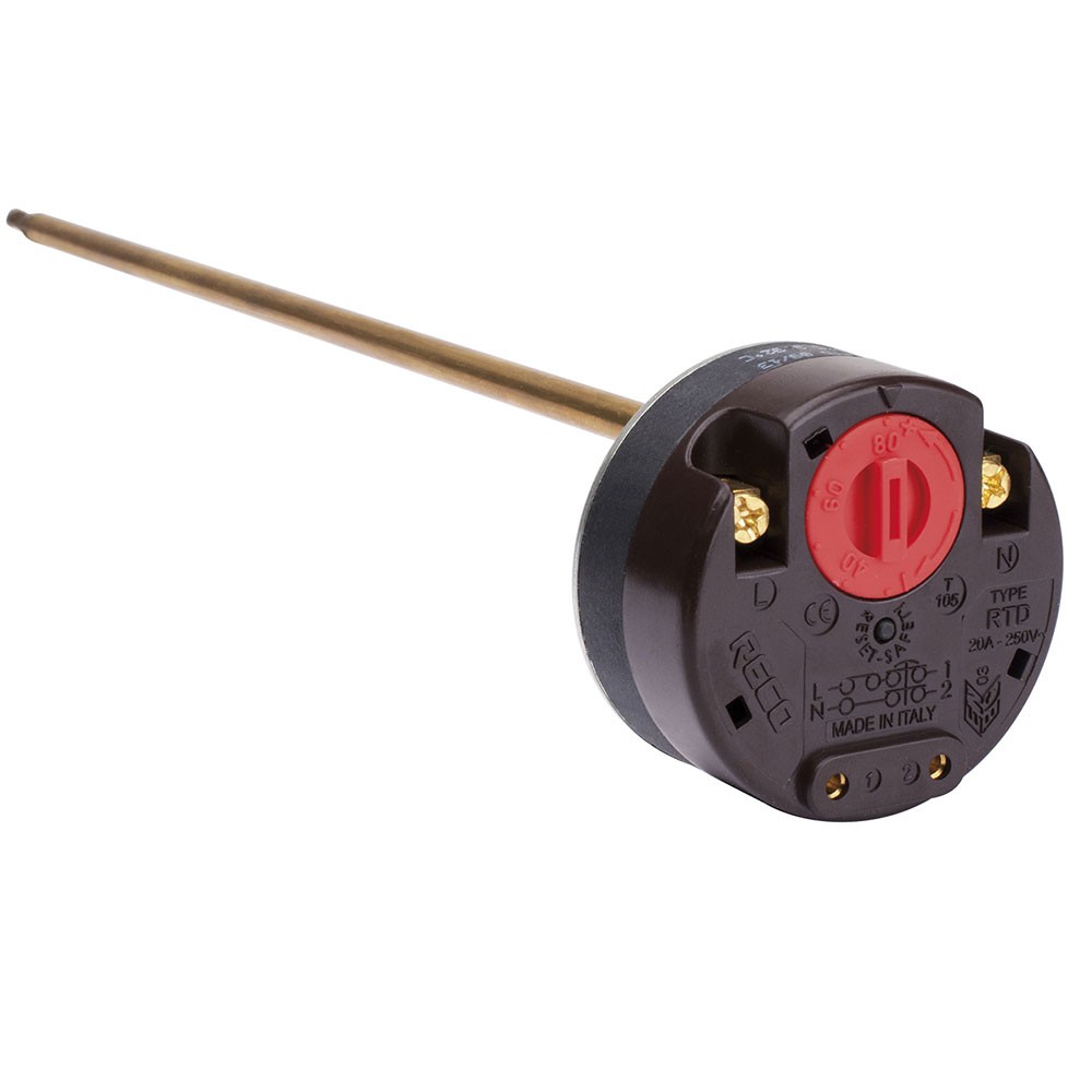 Θερμοστάτης θερμοσίφωνα Quick 15A 270mm