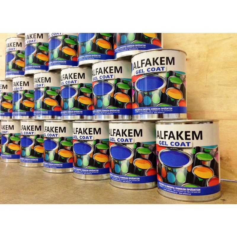 ΧΡΩΜΑ GELCOAT ΛΕΥΚΟ ΠΙΣΤΟΛΙΟΥ 1kg