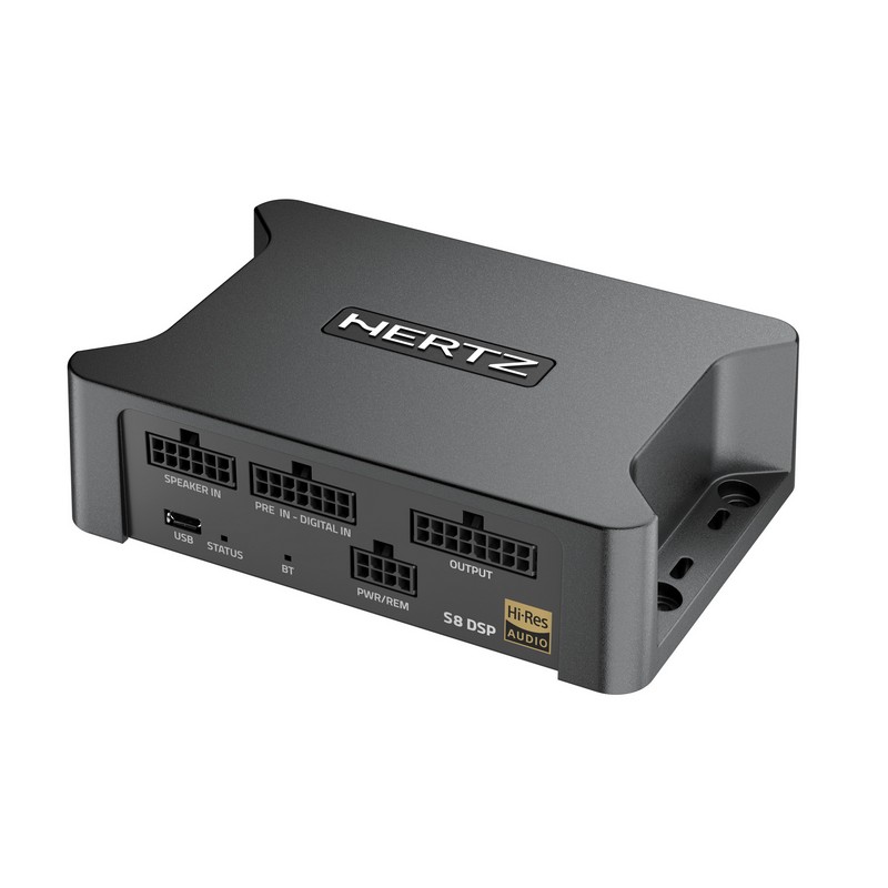 HERTZ S8 DSP MARINE HI RES DIGITAL SIGNAL PROCESSOR