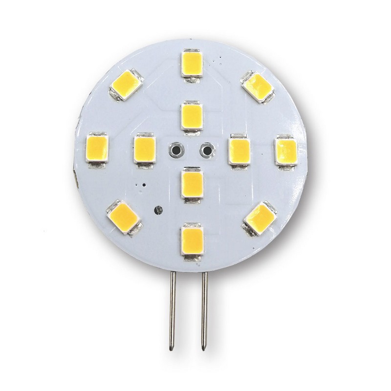 ΛΑΜΠΑΚΙ G4 12LED MEGALED 10-30V WW ΕΠΑΦΕΣ ΠΛΑΓΙΑ MEGALED