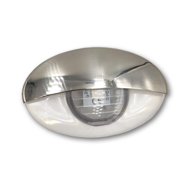 ΠΛΑΦΟΝΙΕΡΑ LED ΜΙΣΟΣ ΦΩΤΙΣΜΟΣ MEGALED AGATA WHITE 10-30V