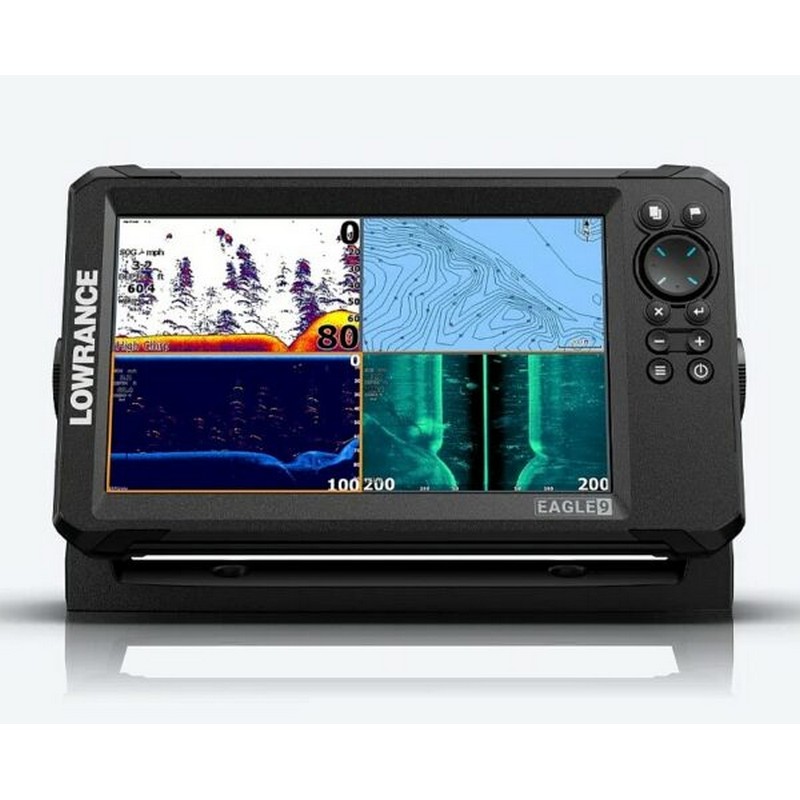 Βυθόμετρο Με Μάτι Lowrance Eagle 9″ Με Αισθητήρα 50/200kHz – 455/800kHz 