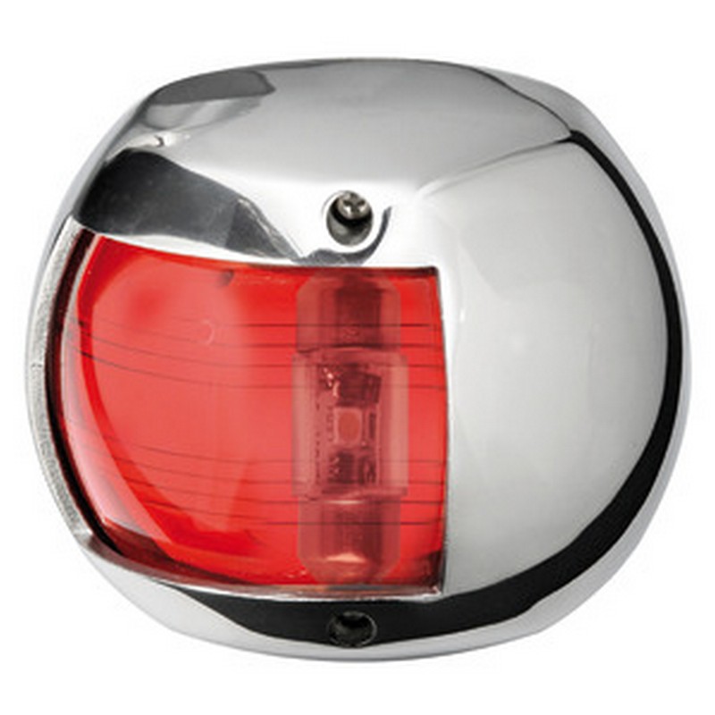 ΦΑΝΟΣ ΝΑΥΣΙΠΛΟΪΑΣ INOX ΚΟΚΚΙΝΟΣ 7,2cm LED OSCULATI