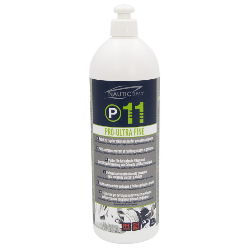 Ψιλή Αλοιφή Γυαλίσματος Nautic Clean 11 Ultra Fine 1Lt