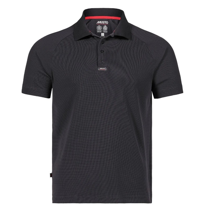 Μπλούζα Musto Polo ESS Tactel UPF 50 100% Polyamide Μαύρο 