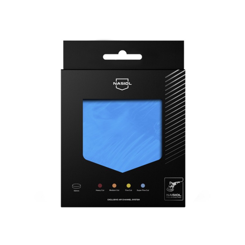 Πολύ Μαλακό Σφουγγάρι Nasiol Blue Super Fine Cut 150mm