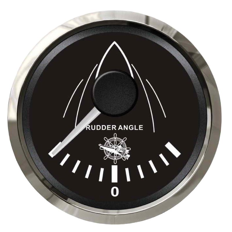 Γωνιοδείκτης Πηδαλίου Μαύρο Inox Osculati Rudder Angle Indicator