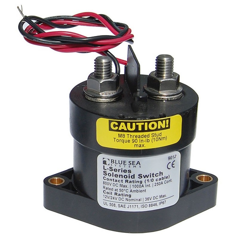 ΡΕΛΕ BLUESEA L SOLENOID 12/24V 250A 9012