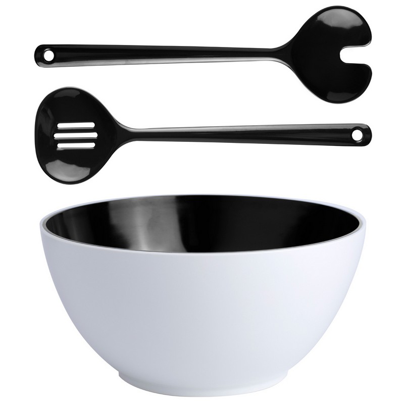 Μπόλ Σαλάτας Μελαμίνης MARINE BUSINESS SALAD BOWL BLACK