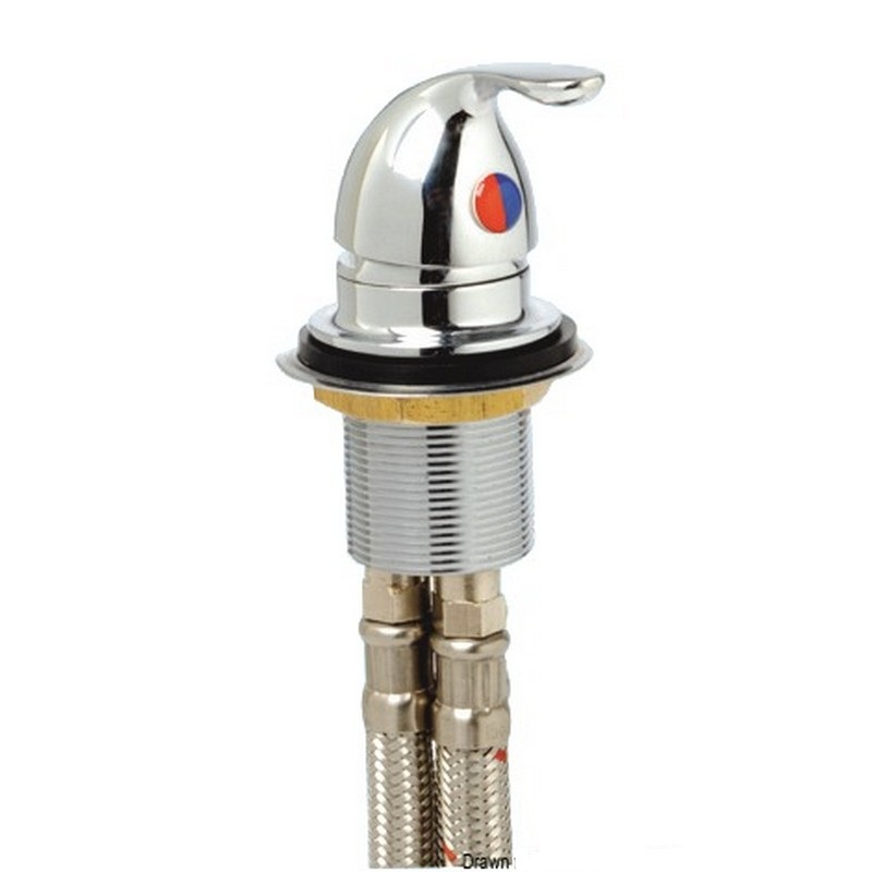 Μείκτης Νερού Οβαλ Inox Osculati Hot/Cold Water Mixer