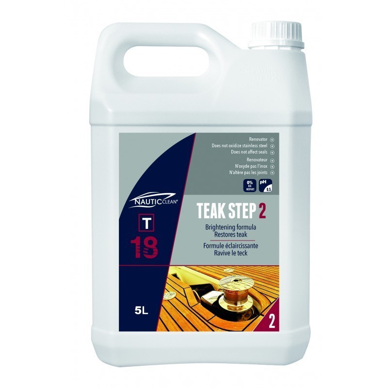 Teak Cleaner Nautic Clean 18 5Lt