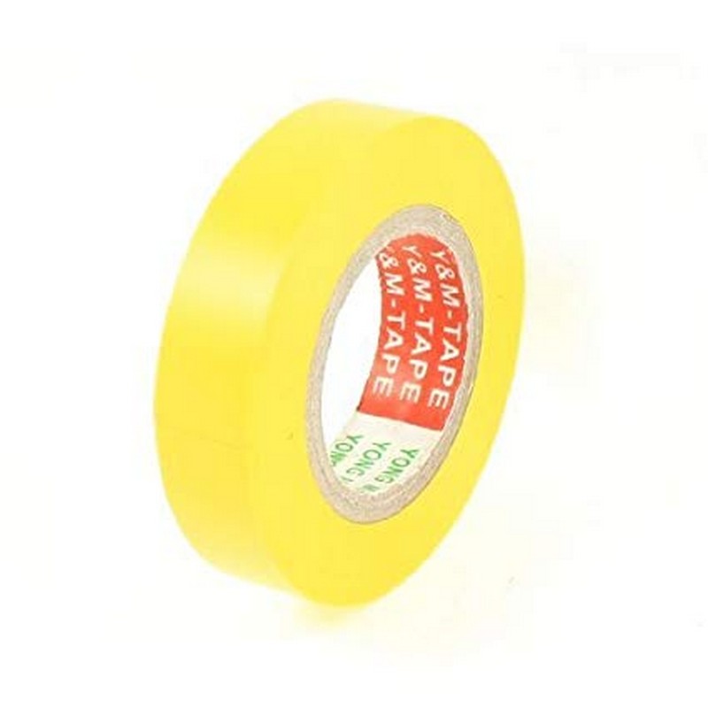 Μονωτική Ταινία Κίτρινη Wanter 19mm x 20mt