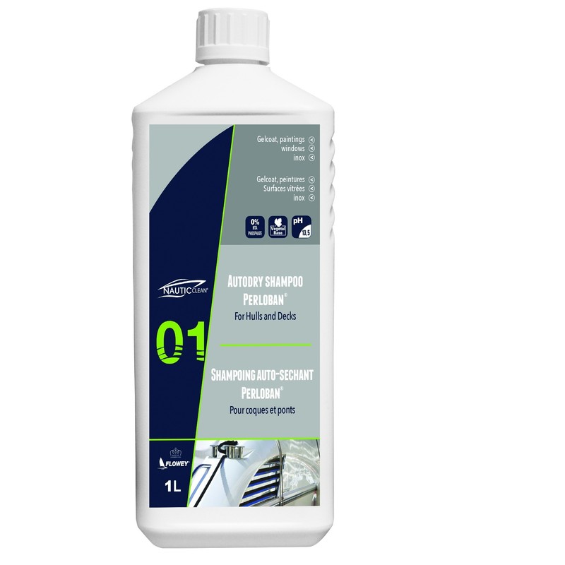Σαμπουάν Σκάφους Nautic Clean 01 Auto Dry Shampoo 1Lt